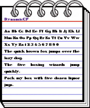 DynamicCP Medium animated font preview DynamicCP Medium animated font preview