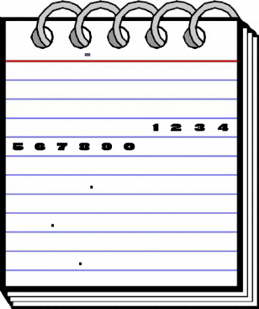 Eames Numerals Poster L Regular animated font preview