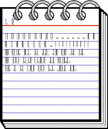 EAN-13B Regular animated font preview EAN-13B Regular animated font preview