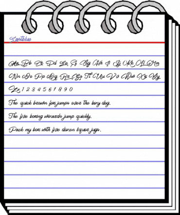 Eastblue Regular animated font preview