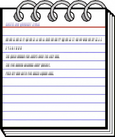 Elastic Lad Gradient Italic Regular animated font preview Elastic Lad Gradient Italic Regular animated font preview