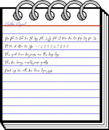 Elegiant Regular animated font preview Elegiant Regular animated font preview