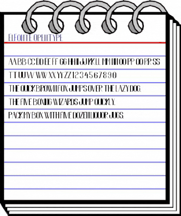 El Fonte Regular animated font preview El Fonte Regular animated font preview