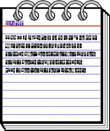 Ellet niin Regular animated font preview Ellet niin Regular animated font preview