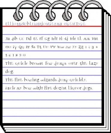 ElliottsSubluxationPerma Regular animated font preview ElliottsSubluxationPerma Regular animated font preview