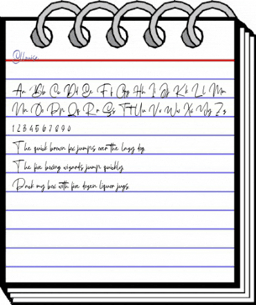 Ellouise Regular animated font preview Ellouise Regular animated font preview