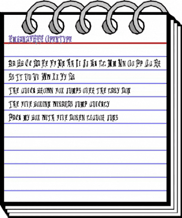 Emrand FREE Regular animated font preview Emrand FREE Regular animated font preview