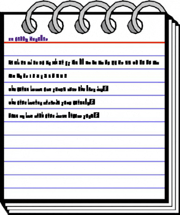 en fatty Regular animated font preview en fatty Regular animated font preview