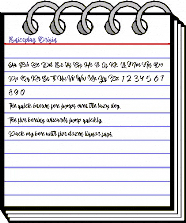 Eniceplay Origin Regular animated font preview Eniceplay Origin Regular animated font preview