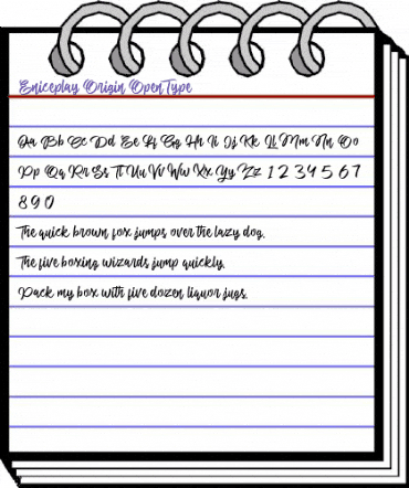 Eniceplay Origin Regular animated font preview Eniceplay Origin Regular animated font preview