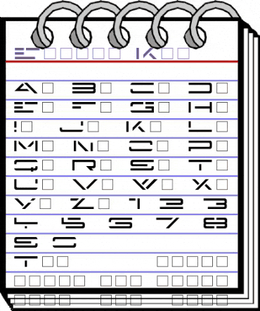 Enigma Key Regular animated font preview