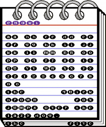 Enoki Regular animated font preview Enoki Regular animated font preview