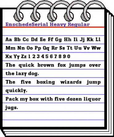 EnschedeSerial-Heavy Regular animated font preview EnschedeSerial-Heavy Regular animated font preview