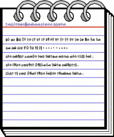 Escalope Crust Three Icons animated font preview