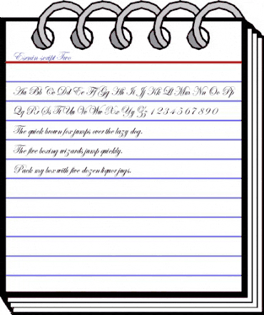 Esenin script Two Regular animated font preview Esenin script Two Regular animated font preview