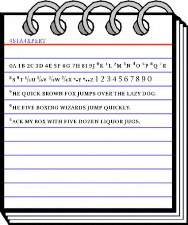 EstaExpert Regular animated font preview EstaExpert Regular animated font preview