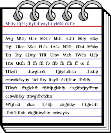 EstaLigaturesBold Regular animated font preview