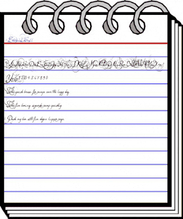 Eternal Call Regular animated font preview