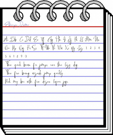 Ethiopia Demo Regular animated font preview