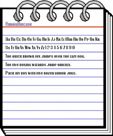 EunoiaUnicase Regular animated font preview EunoiaUnicase Regular animated font preview