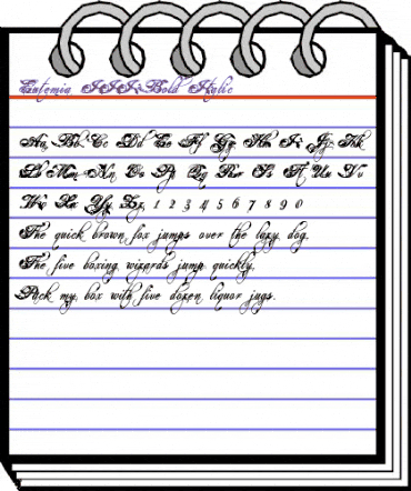 Eutemia III Bold Italic animated font preview Eutemia III Bold Italic animated font preview