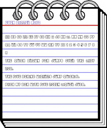 Even Badder Mofo Regular animated font preview Even Badder Mofo Regular animated font preview