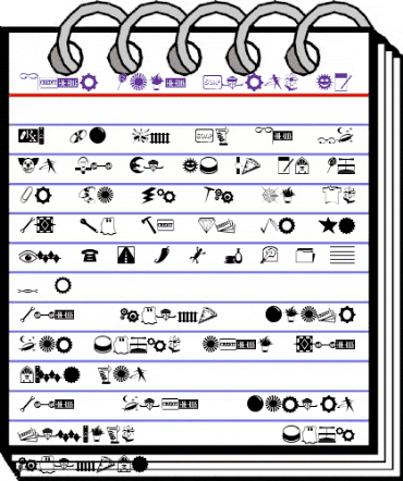 Even More Dings JL Regular animated font preview Even More Dings JL Regular animated font preview