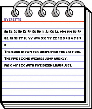 Everette Regular animated font preview Everette Regular animated font preview