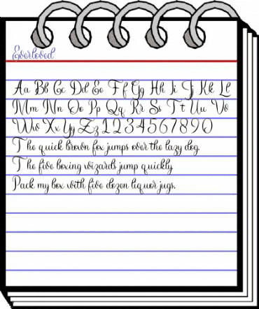 Everloved Regular animated font preview Everloved Regular animated font preview