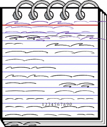 Everything RISES Swashes Regular animated font preview Everything RISES Swashes Regular animated font preview