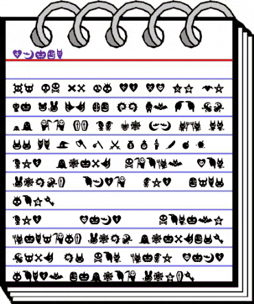 Evilz Regular animated font preview