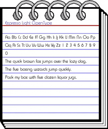 Expressa-Light Regular animated font preview Expressa-Light Regular animated font preview