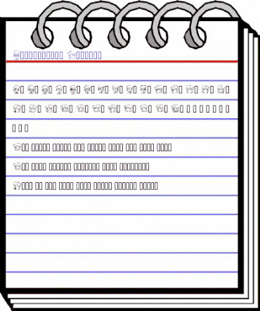 Expressions Regular animated font preview