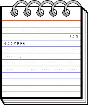 ExtensionBookItalicTab Roman animated font preview ExtensionBookItalicTab Roman animated font preview