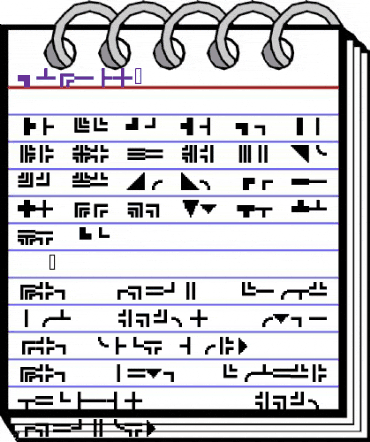 Extras10 Regular animated font preview Extras10 Regular animated font preview