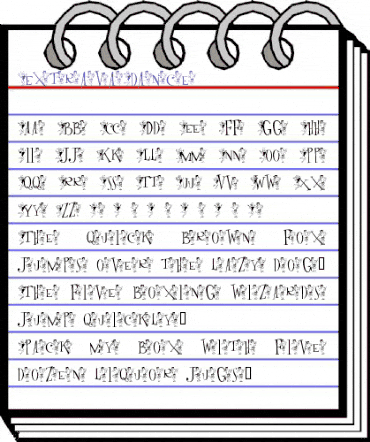 ExtravaDance Regular animated font preview ExtravaDance Regular animated font preview