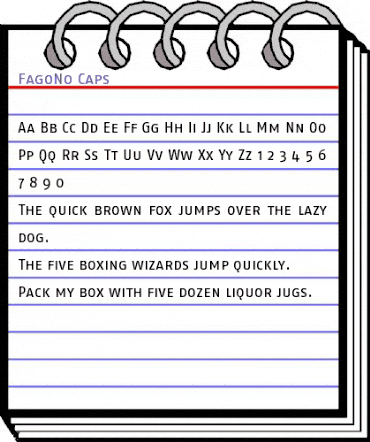 FagoNo Regular animated font preview