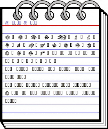 Fancy Fish Regular animated font preview