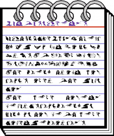 FantasyBeings Regular animated font preview FantasyBeings Regular animated font preview