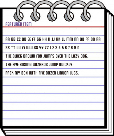 Featured Item Medium animated font preview Featured Item Medium animated font preview