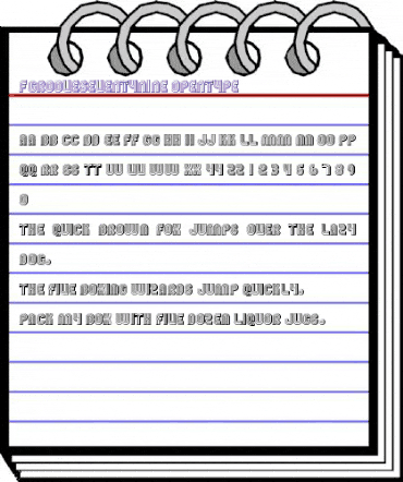 FGroove SeventyNine animated font preview FGroove SeventyNine animated font preview