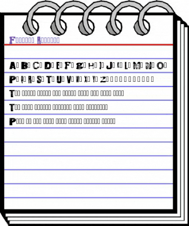 Fidalga Regular animated font preview