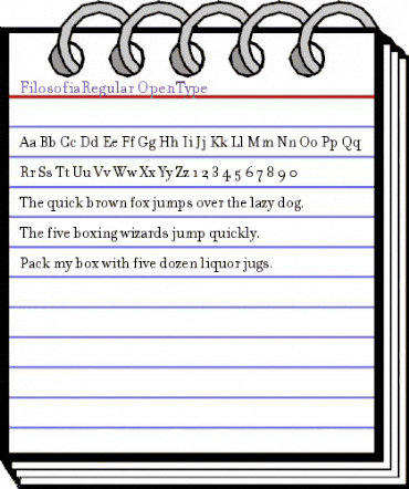 FilosofiaRegular Regular animated font preview FilosofiaRegular Regular animated font preview