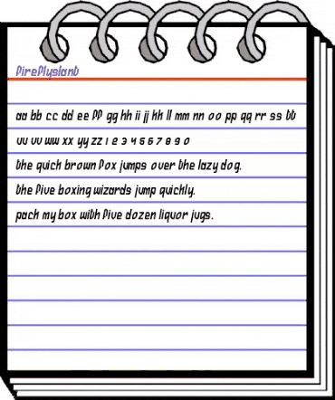 FireflySlant Regular animated font preview FireflySlant Regular animated font preview