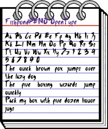 Fishpond DEMO Regular animated font preview Fishpond DEMO Regular animated font preview