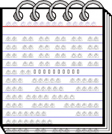 FL Scrappy Angel Regular animated font preview