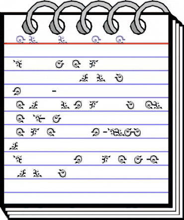 Fleuron Four animated font preview