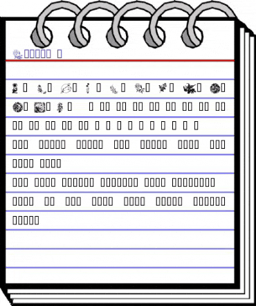 Floral 1 Regular animated font preview