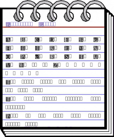 Florentine Becker Normal animated font preview Florentine Becker Normal animated font preview