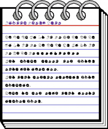 Fluffy Ghost Ding Regular animated font preview Fluffy Ghost Ding Regular animated font preview